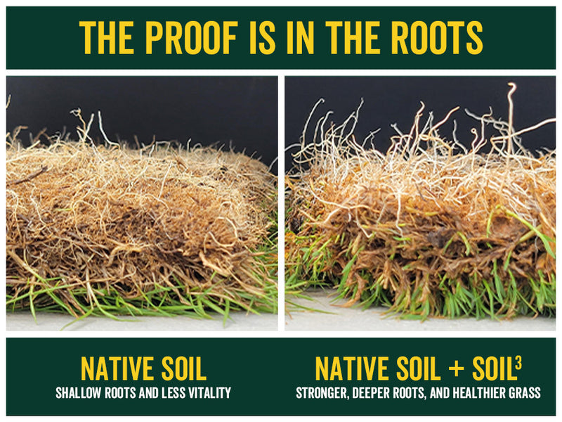 Soil³ Bulk Compost in a BigYellowBag-with Sod