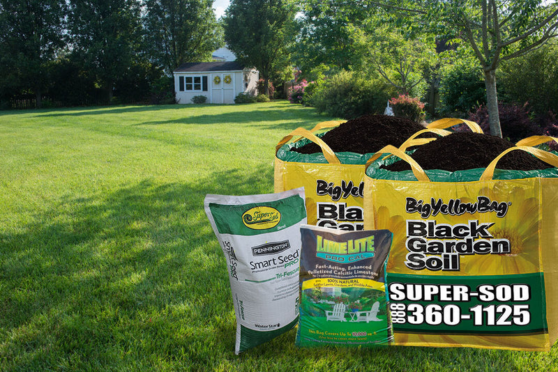 Elite Tall Fescue Seeding Package 4 with Soil³ Compost (cover 8,000 sq. ft.)